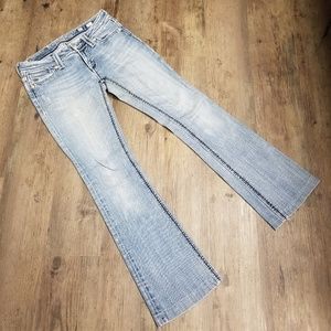 Miss Me jeans style JP5021 Fleur De Lis boot cut